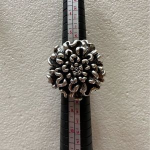 Ring 925 silver flower